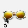 Lunettes de Soleil Femmes Bambou Designer