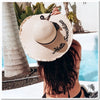 Chapeau paille femme Hello Sunshine
