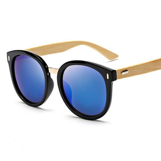 Lunettes de Soleil Femmes Bambou Designer
