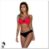 Bikini push-up sexy bicolore