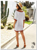 Robes de plage femme blanc