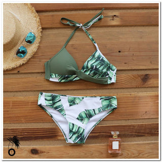 Bikini push-up sexy imprimés