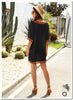 Robes de plage femme noir