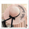 Chapeau paille femme