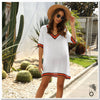 Robes de plage femme blanc