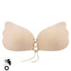 Push-up sans bretelles beige