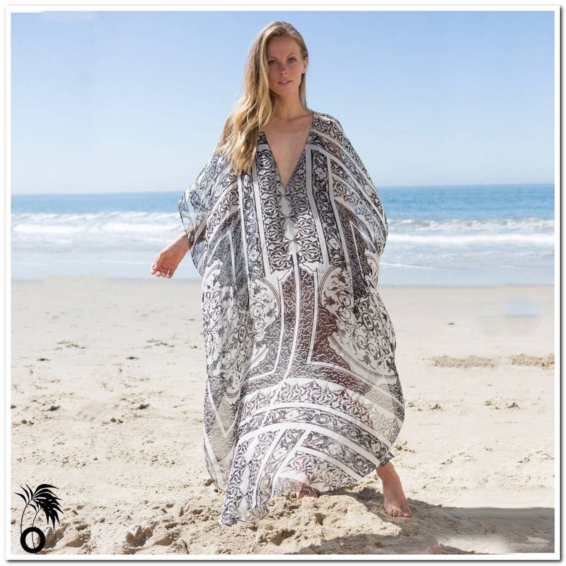 Robe-de-plage-paréo-boho-Dina-Larobedeplage.fr