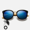 Lunettes de Soleil Femmes Bambou Designer