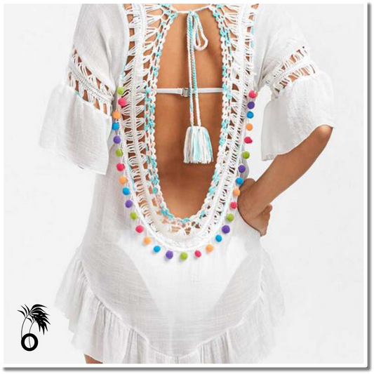 Robe de Plage ajourée Vitalina