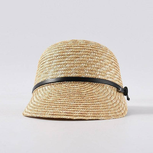 Casquette de plage en paille