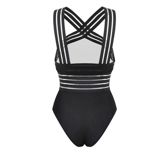 Maillot de bain une pièce croisé