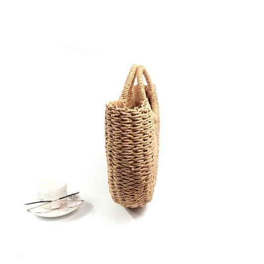 Sac de Plage en Osier tressé Main