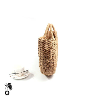 Sac de Plage en Osier tressé Main