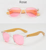 Lunettes de soleil Femme Bambou
