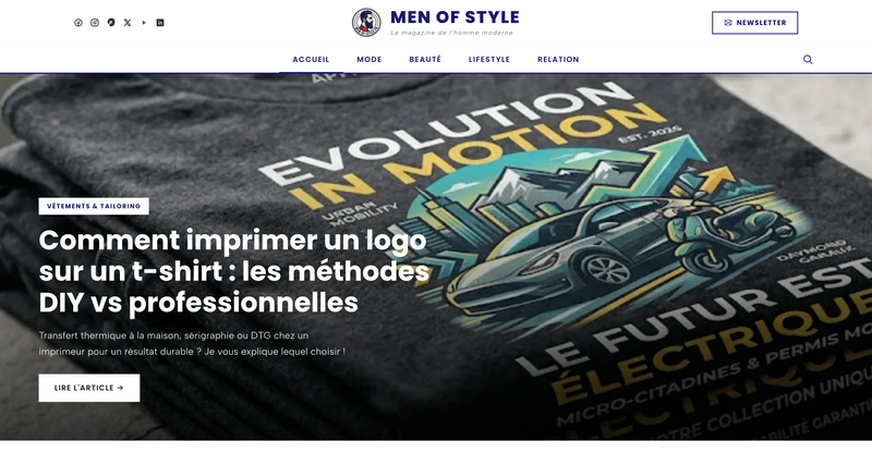 Men of Style : le magazine en ligne qui redéfinit le style masculin en France