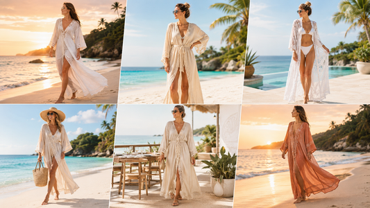 Comment porter un caftan de plage : 6 façons de le styliser
