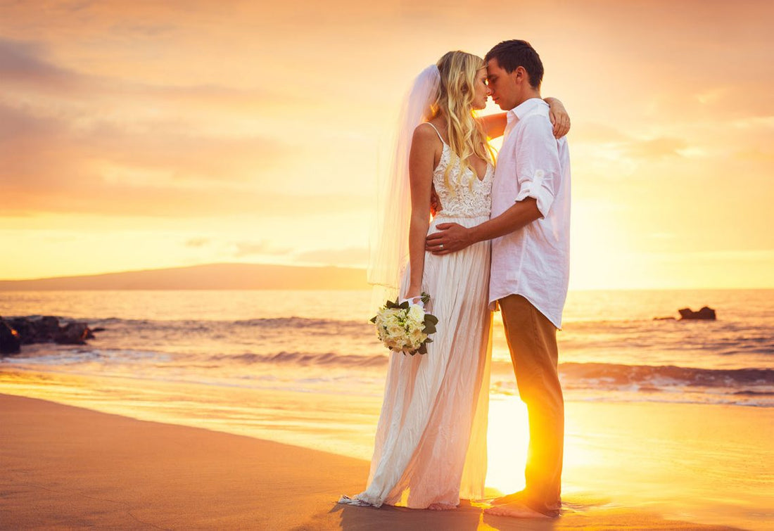 organiser un mariage romantique sur la plage 
