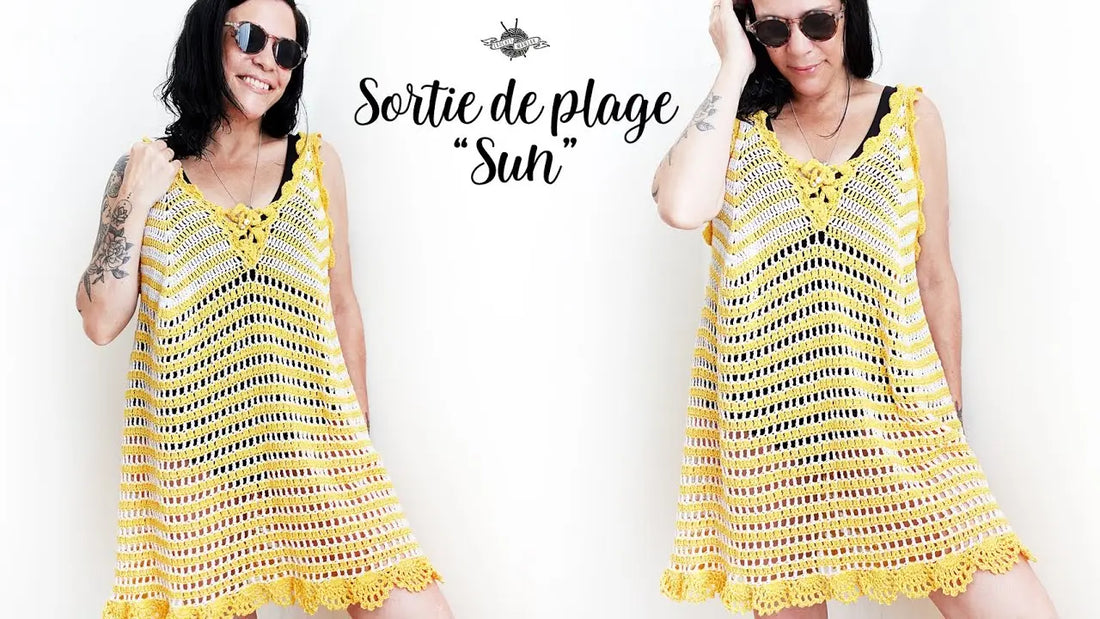 Les 7 étapes pour tricoter une robe de plage