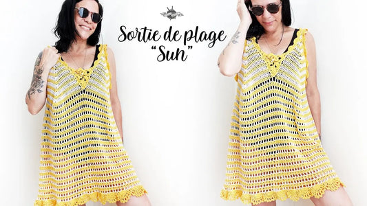 Les 7 étapes pour tricoter une robe de plage
