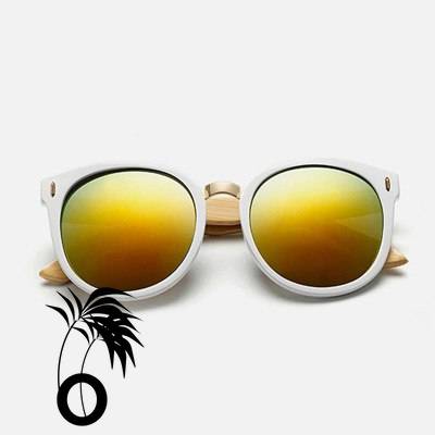 Lunettes de Soleil Femmes Bambou Designer