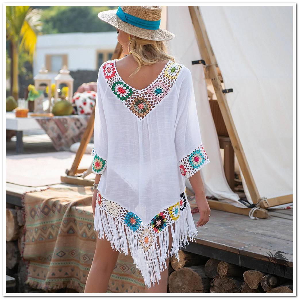 Robe de plage au crochet | Larobedeplage.fr