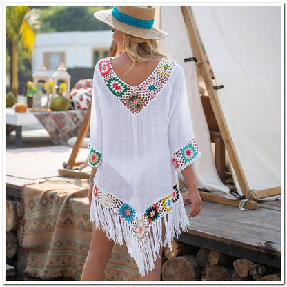Robe de plage au crochet | Larobedeplage.fr
