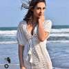 Nouveauté 2019 robe de plage blanche Elea