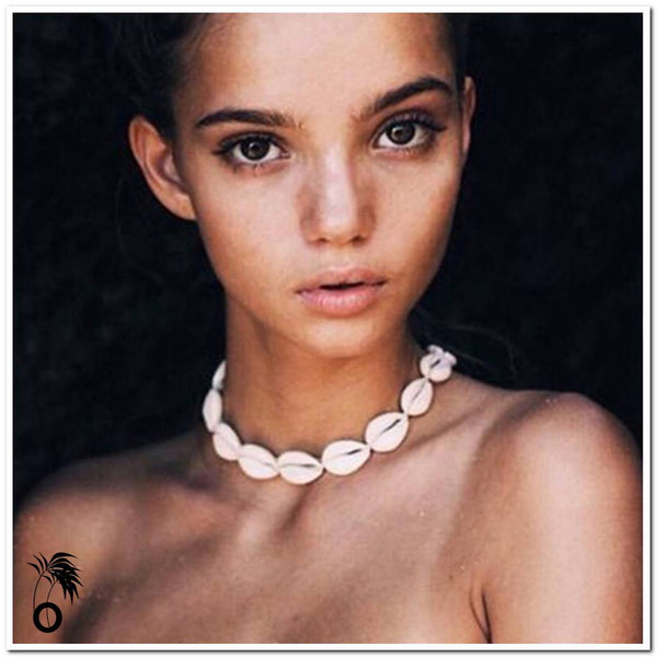 Collier de coquillage bijou de plage