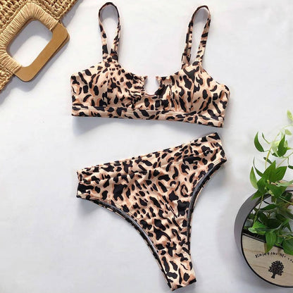 Bikini léopard larobedeplage.fr