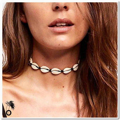 Collier de coquillage bijou de plage
