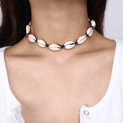 Collier de coquillage bijou de plage