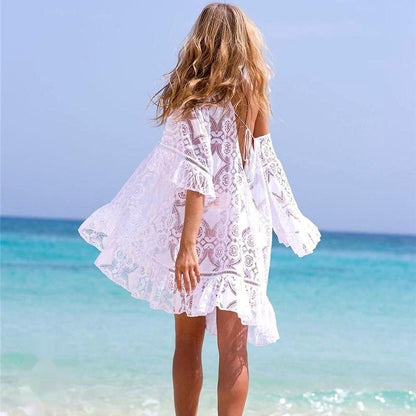 robe de plage dentelle sexy carla larobedeplage.fr