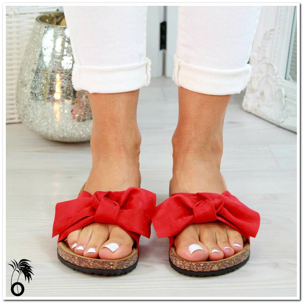 Mules de plage rouge larobedeplage.fr
