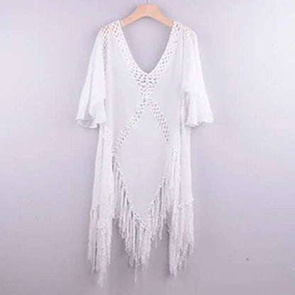 Robe de plage dos nu