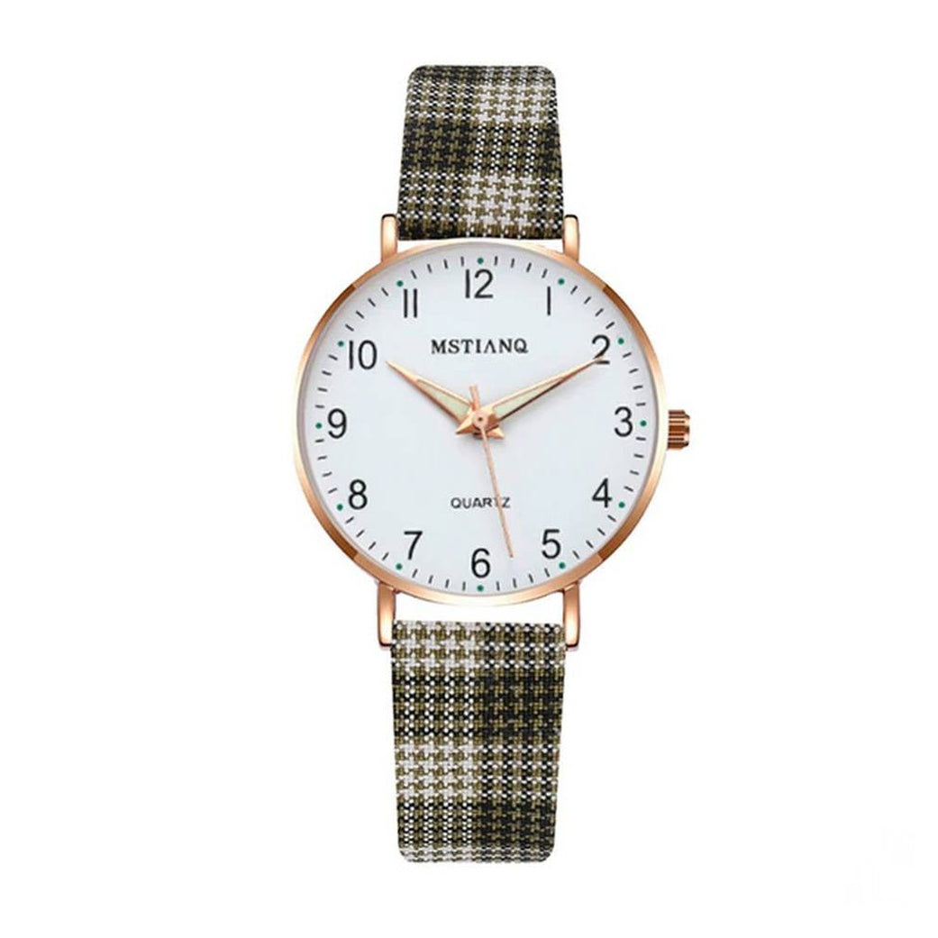 Montre femme bracelet cuir