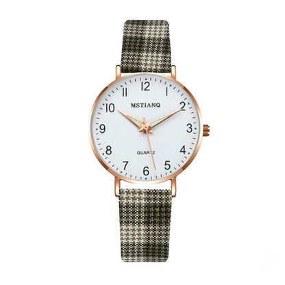 Montre femme bracelet cuir