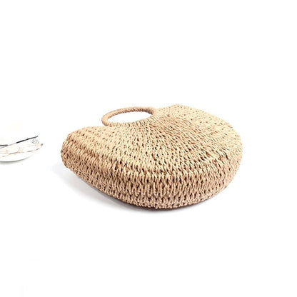 Sac de Plage en Osier tressé Main