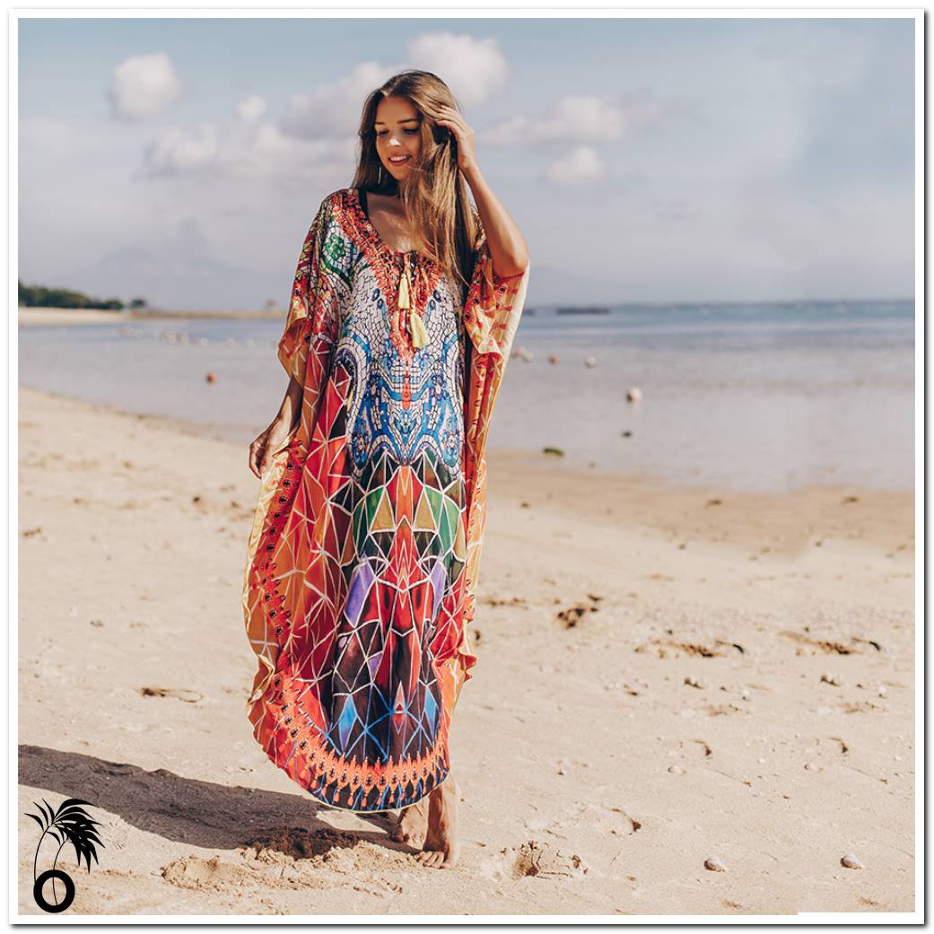 Robe de plage Boho Carole