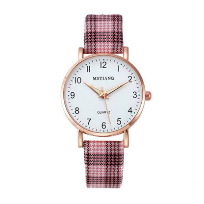 Montre femme bracelet cuir