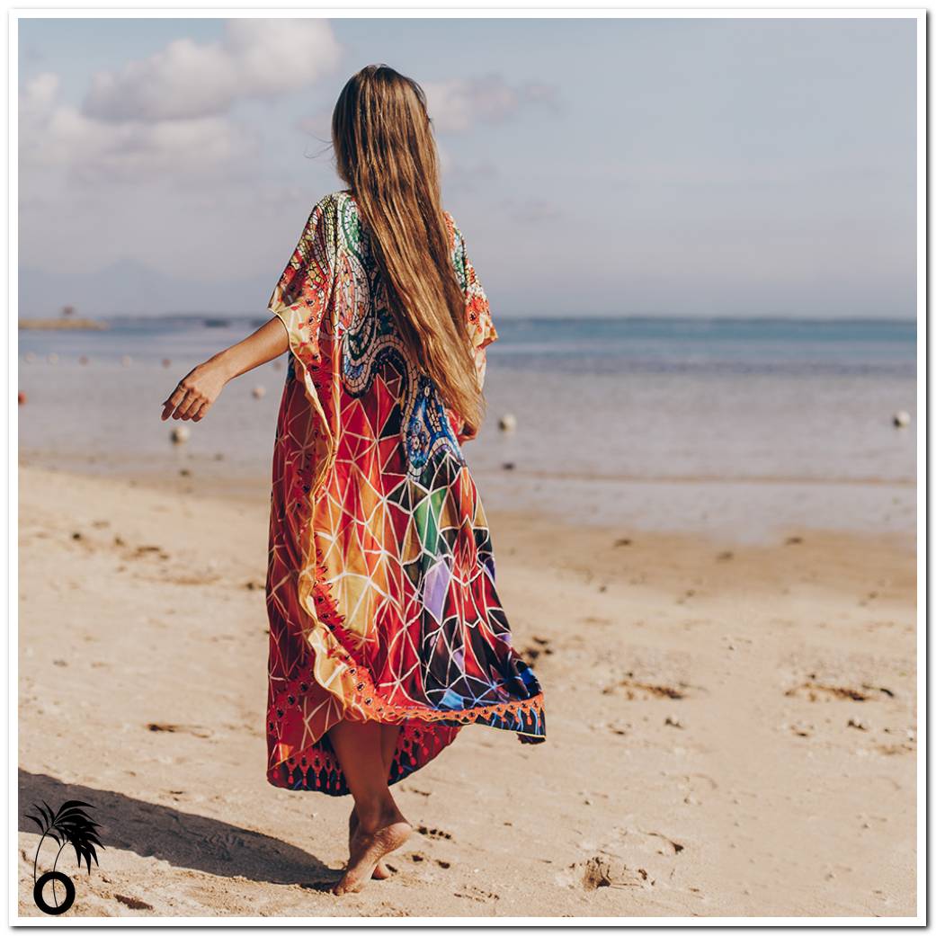 Robe de plage Boho Carole