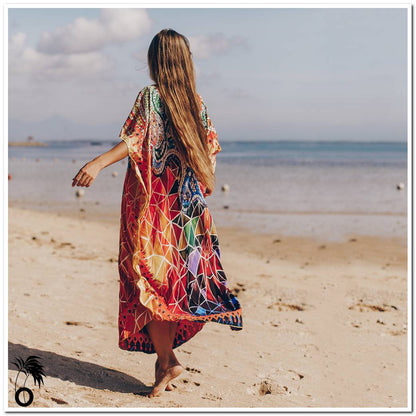 Robe de plage Boho Carole
