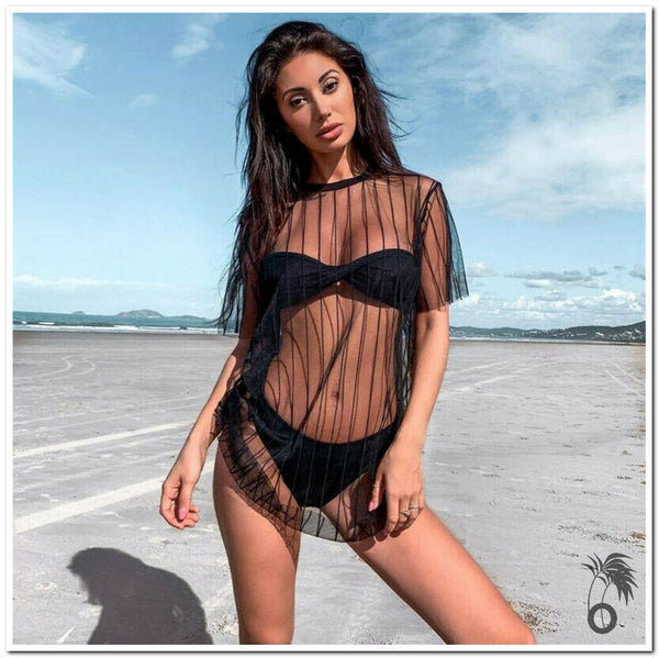 Robe de plage transparente | Larobedeplage.fr