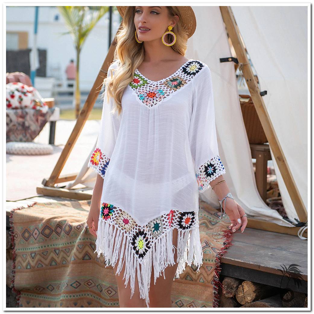 Robe de plage au crochet | Larobedeplage.fr