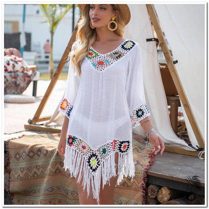 Robe de plage au crochet | Larobedeplage.fr