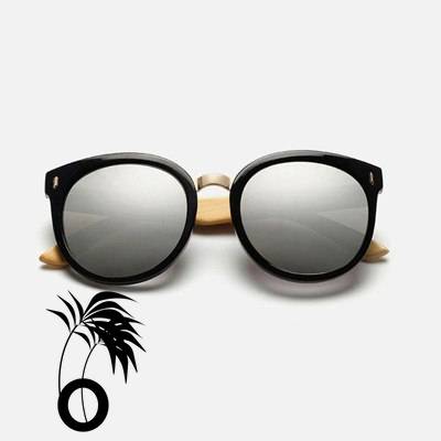 Lunettes de Soleil Femmes Bambou Designer