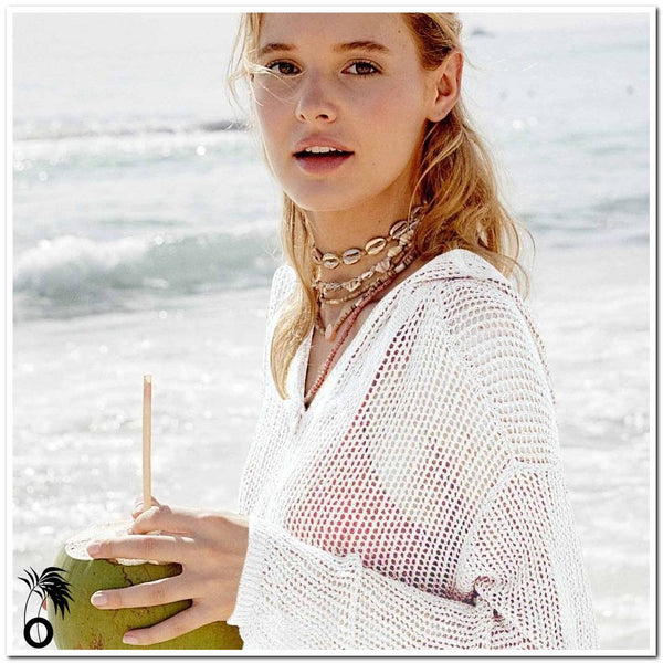 Robe de plage longue Calista