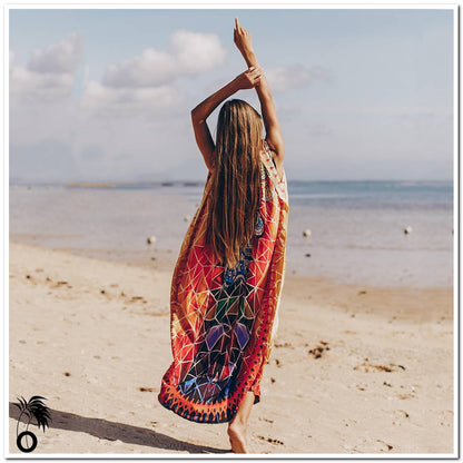 Robe de plage Boho Carole