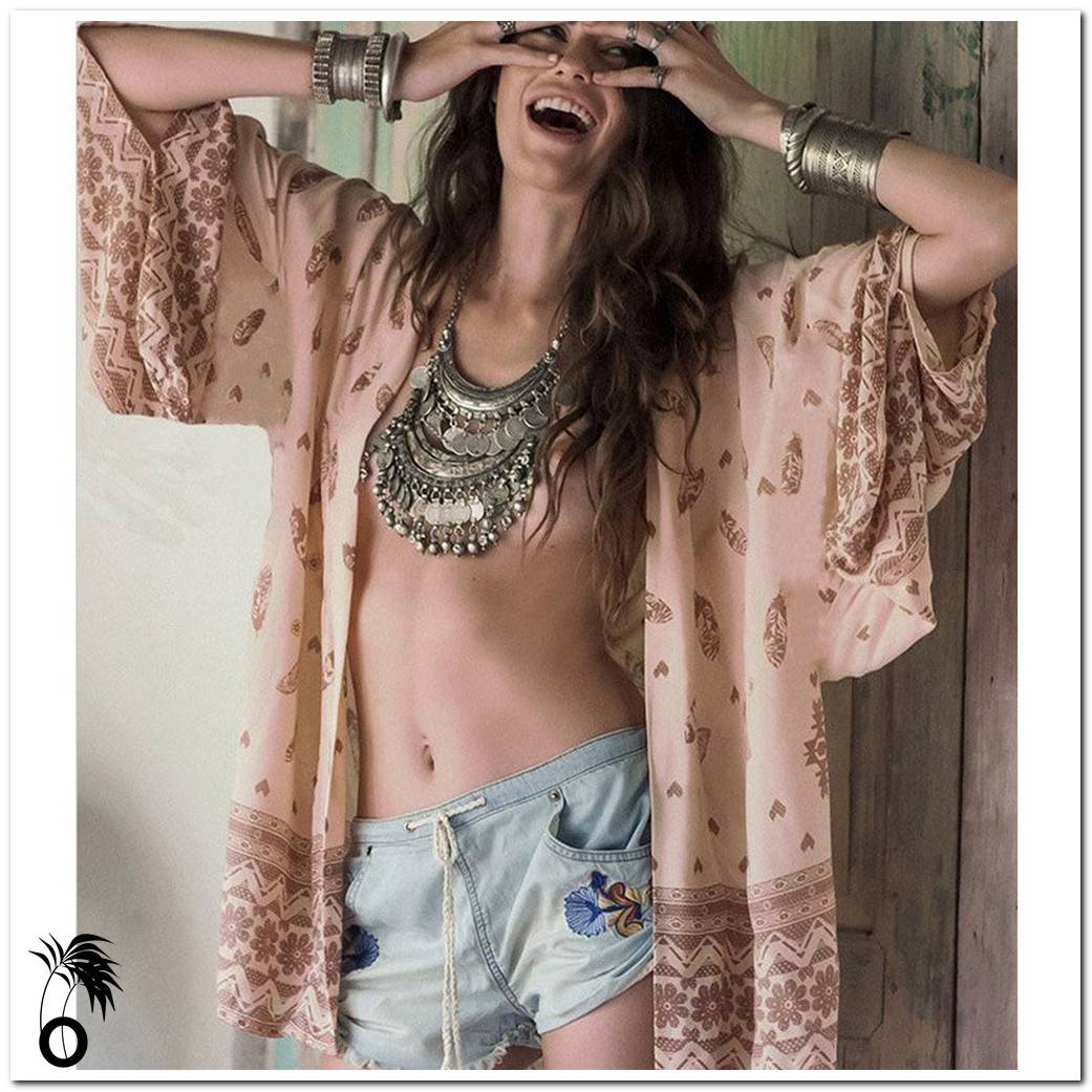 Robe de plage imprimé floral - larobedeplage.fr