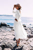 Robe de plage elisa blanc larobedeplage.fr