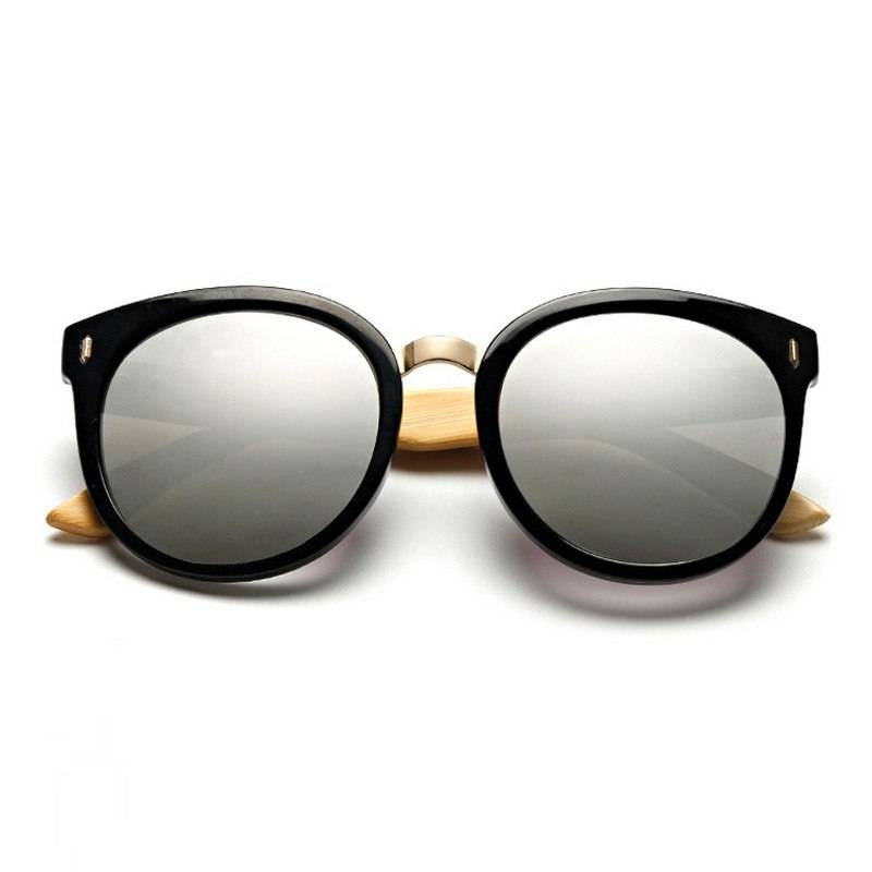 Lunettes de Soleil Femmes Bambou Designer
